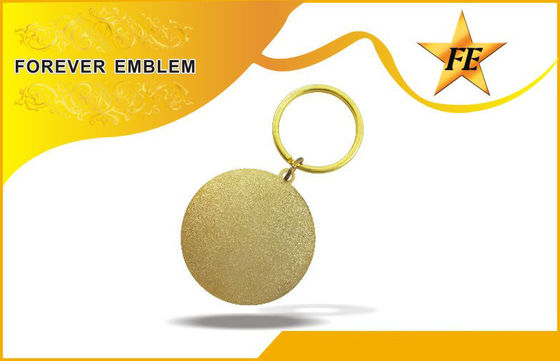 शीतल तामचीनी / क्लौइज़न धातु प्रोमोशनल विभाजन अंगूठी और चेन के साथ Keychains