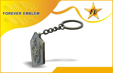 कस्टम डिजाइन के साथ कम कैडमियम जिंक मिश्र प्रोमोशनल Keychains / कीरिंग