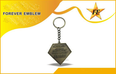 कस्टम डिजाइन के साथ कम कैडमियम जिंक मिश्र प्रोमोशनल Keychains / कीरिंग