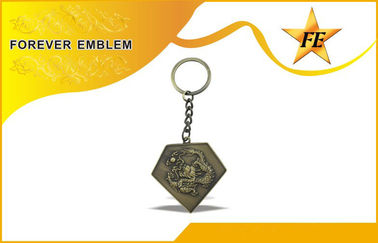कस्टम डिजाइन के साथ कम कैडमियम जिंक मिश्र प्रोमोशनल Keychains / कीरिंग