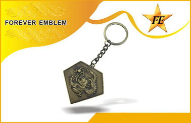 कस्टम डिजाइन के साथ कम कैडमियम जिंक मिश्र प्रोमोशनल Keychains / कीरिंग