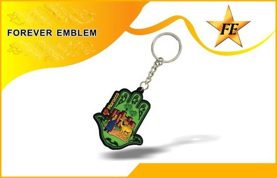 पारिस्थितिकी के अनुकूल शीतल पीवीसी 3 डी कस्टम डिजाइन प्रचारक Keychains