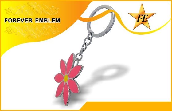 Nickle चढ़ाना, कस्टम 3 डी चाबी का गुच्छा के साथ नकली हार्ड प्रोमोशनल Keychains