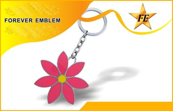 Nickle चढ़ाना, कस्टम 3 डी चाबी का गुच्छा के साथ नकली हार्ड प्रोमोशनल Keychains