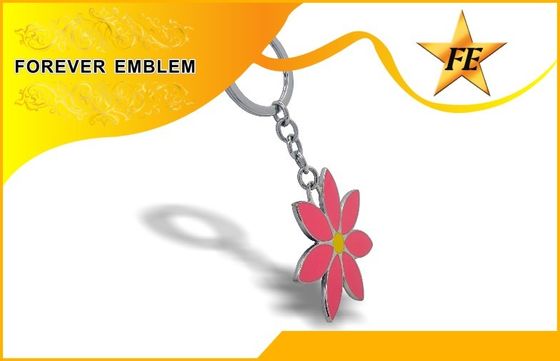 Nickle चढ़ाना, कस्टम 3 डी चाबी का गुच्छा के साथ नकली हार्ड प्रोमोशनल Keychains