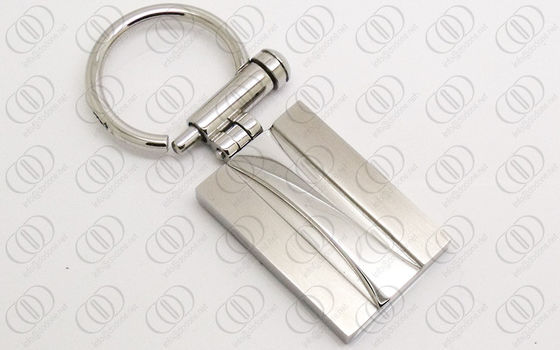 पेंच संरचना, engravable keychains साथ पॉलिश टन स्टेनलेस स्टील चाबी का गुच्छा धारक