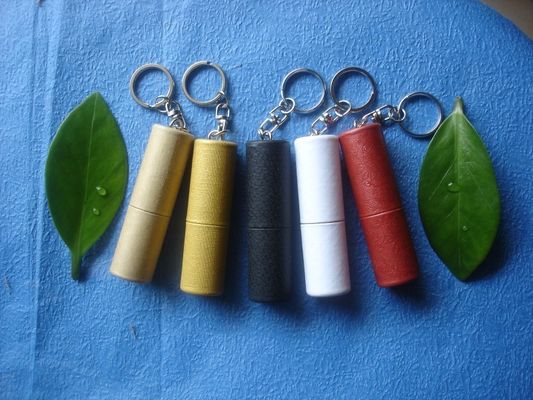 4GB / 8GB / 16GB के साथ फ्लैश ड्राइव प्रचारक चाबी का गुच्छा कुंडा कागज यूएसबी