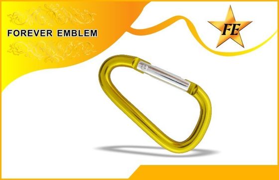 शांत और फैशन एल्यूमीनियम carabiner हुक प्रोमोशनल उपहार के रूप में कंपनियों के लिए